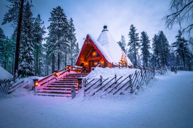 Rovaniemi, Finland during Winter