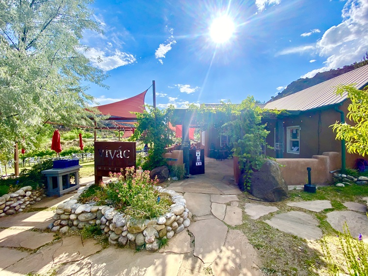 Vivác Winery between Santa Fe and Taos