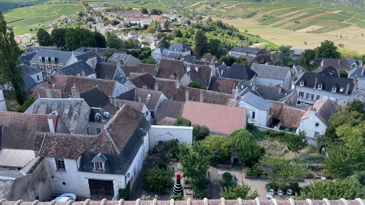 The village of Sancerre in France