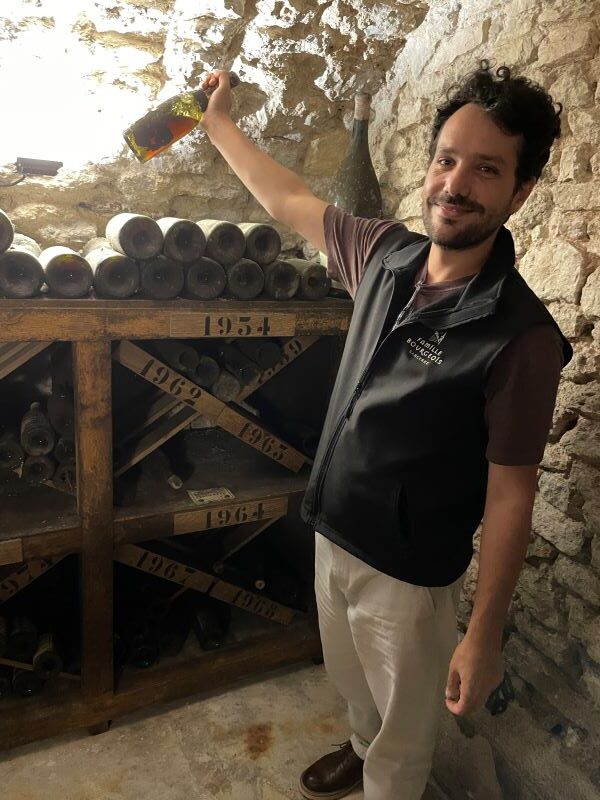 Alexandre Vacante, Domaine Henri Bourgeois cave