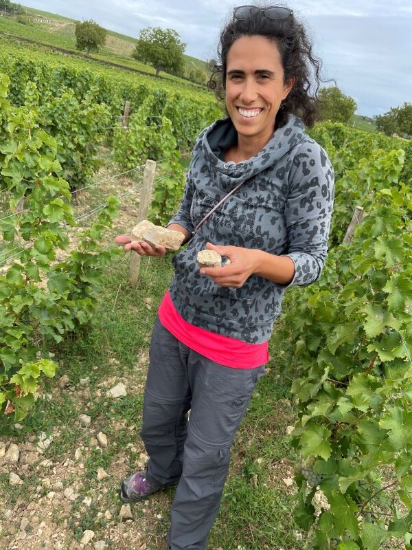 Valentina Buoso, D. Pascal Jolivet in Vineyard