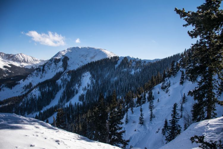 Winter in Taos, New Mexico