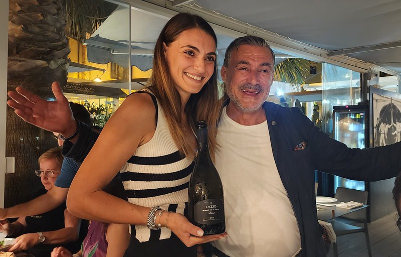 Enjoying a night out at Ristorante La Tonnara in Castellammare del Golfo