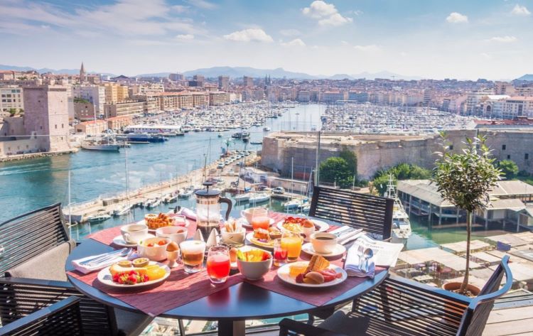 Sofitel Marseille Vieux-Port view