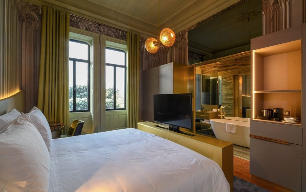 Vila Foz Hotel & Spa – Porto, Portugal Bedroom