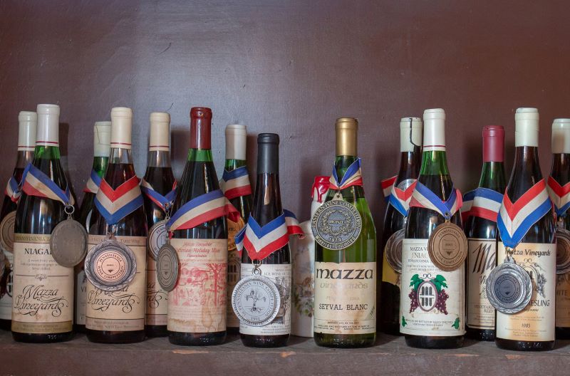 Mazza Vineyards wine awards