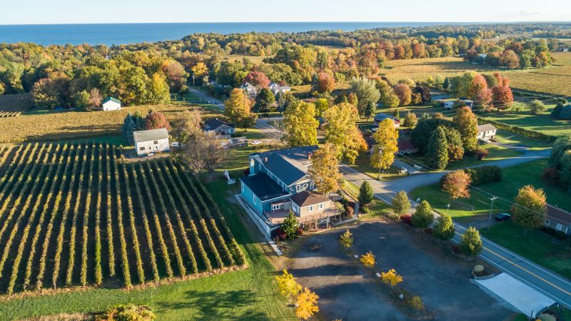 South Shore Wine Company aerial