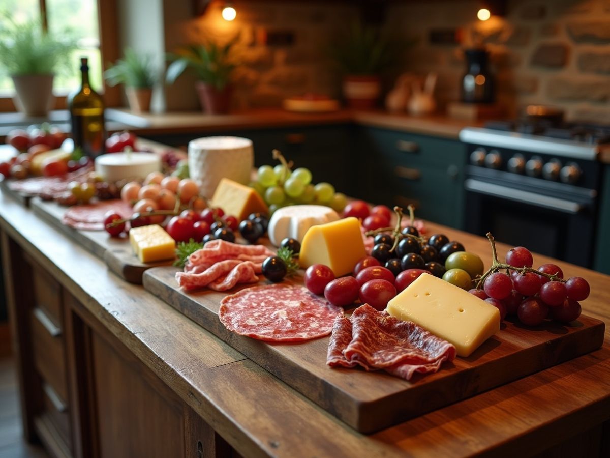 A Summery Charcuterie Board
